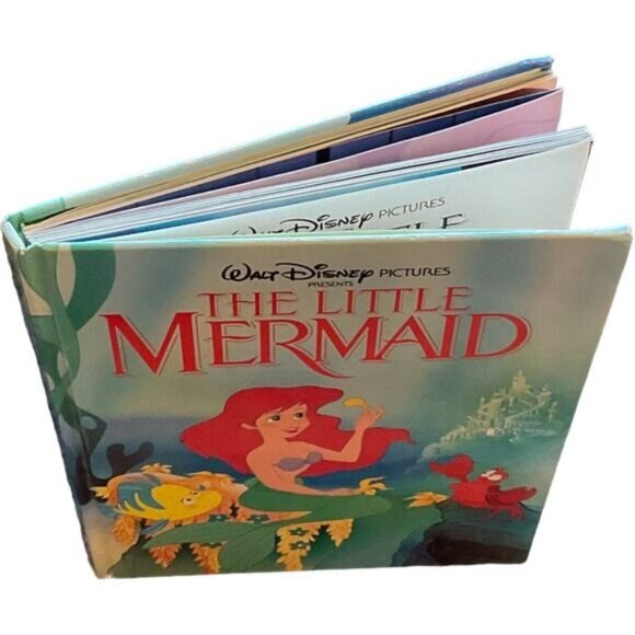 Walt Disney Pictures The Little Mermaid Hardcover Book - Picture 3 of 13